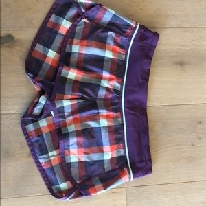 Lululemon speed-up shorts